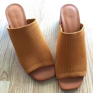 Everlane the Glove Mule ReKnit Toffee 6.5